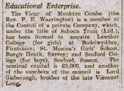 school trust bath chronicle and weekly gazette saturday 24 september 1927