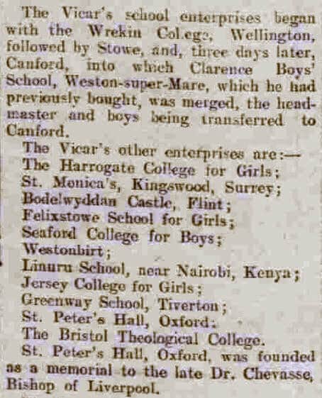 Warrington's schools - Bath Chronicle and Weekly Gazette - Saturday 27 February 1932