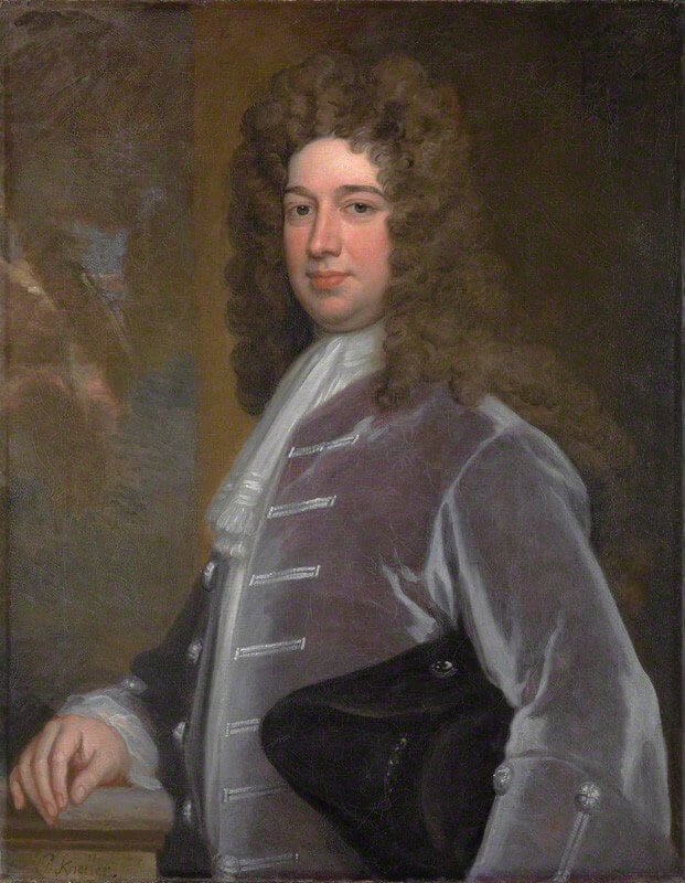 Evelyn Pierrepont (1665 – 1726) 1st Duke of Kingston upon Hull, 1st Marquess of Dorchester KG PC