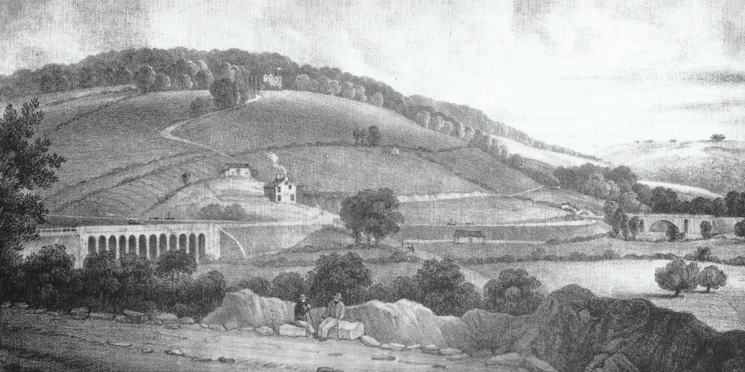 Brassknocker Hill about 1830