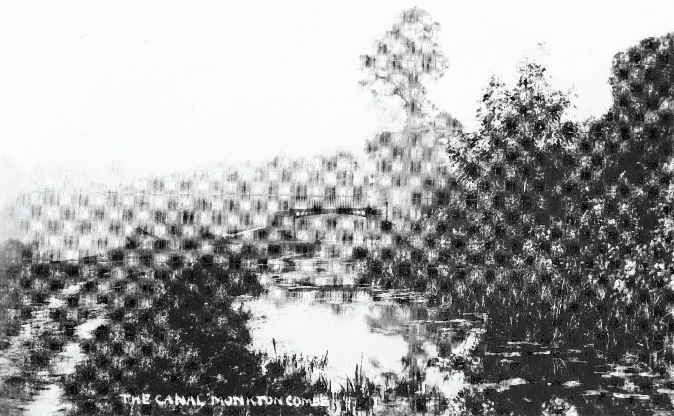 The canal, Monkton Combe about 1905