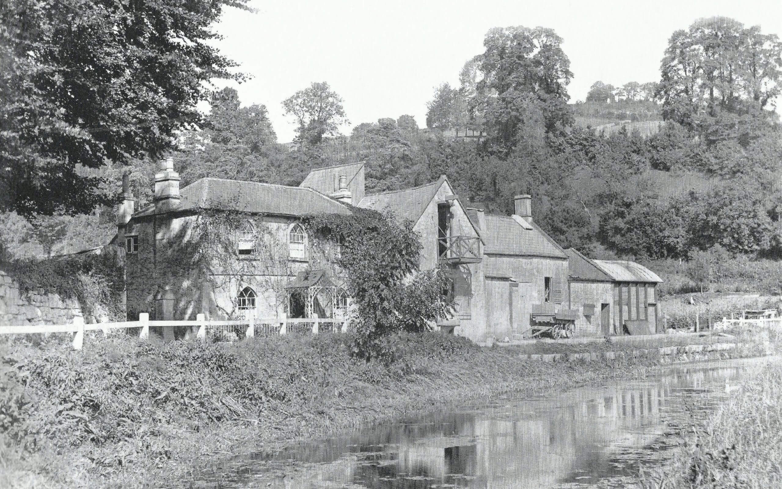 Tucking Mill Fullers earth works about 1905