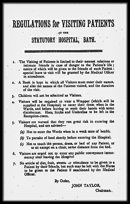 Statutory hospital rules 1925