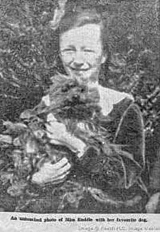 Miss Ruddle Bath Chronicle and Weekly Gazette Saturday 30 October 1937